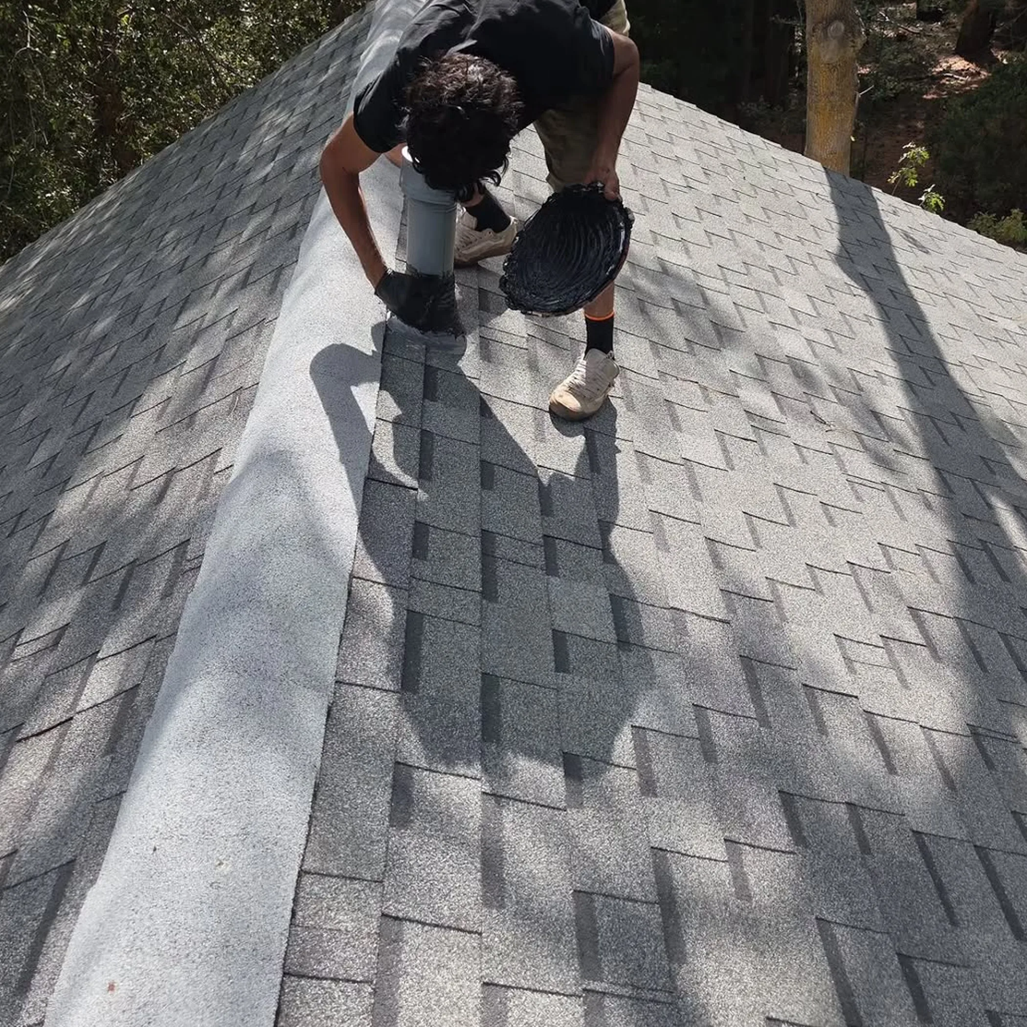 roof maintenance at height